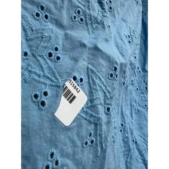 Sitano Blue Fontelina Cover Up Dress Size S As Is Condition - Picture 7 of 8